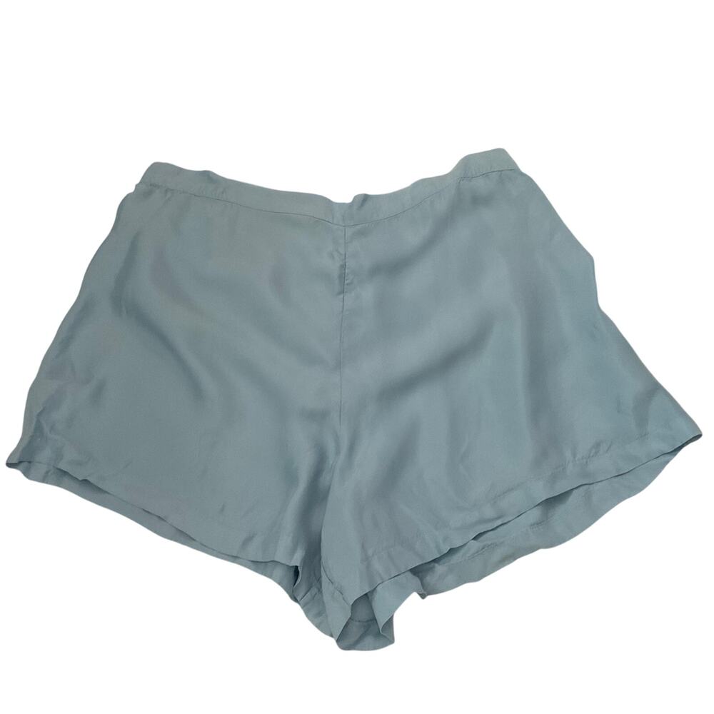 Athleta Calm Cool Satin Blue Lounge Shorts - Size 2X
